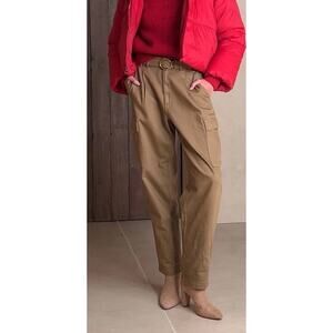 100% Cotton Durable Cargo Pants Workwear Outdoor Safari Womens 28/6- Runs Large